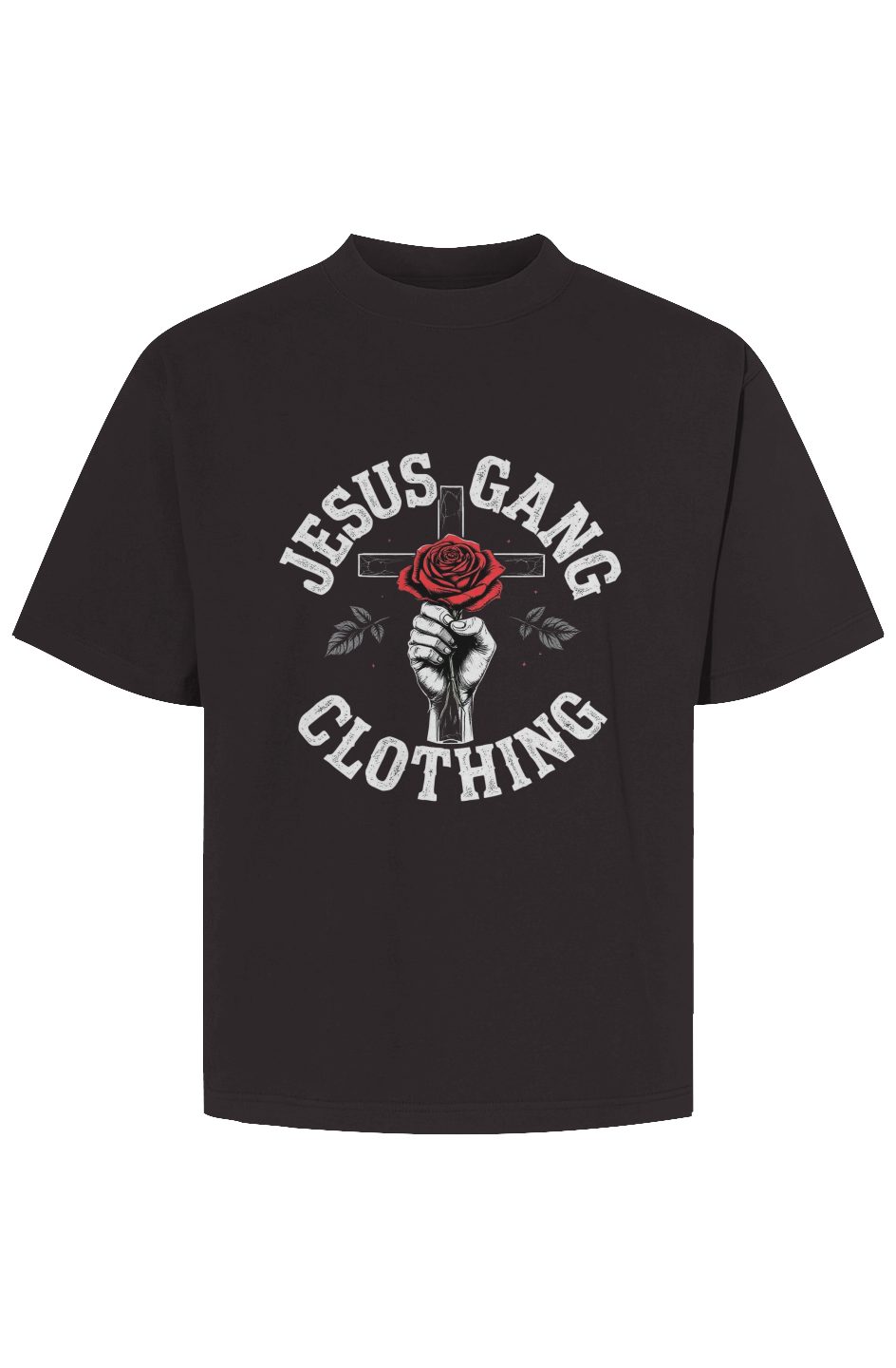Mens Cropped Max Heavyweight Tee