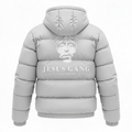 Silver Puffer Coat